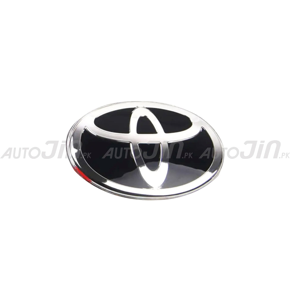 Toyota Steering Wheels Logo Emblem Black & Chrome