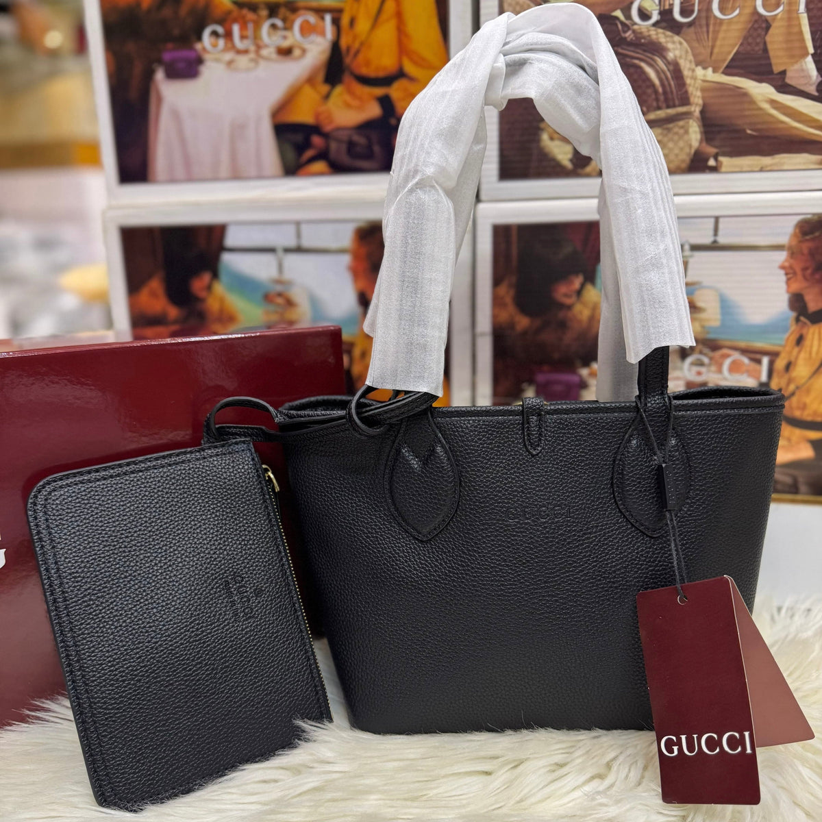 Gucci Totissim reversible leather tote bag-Box Packaging