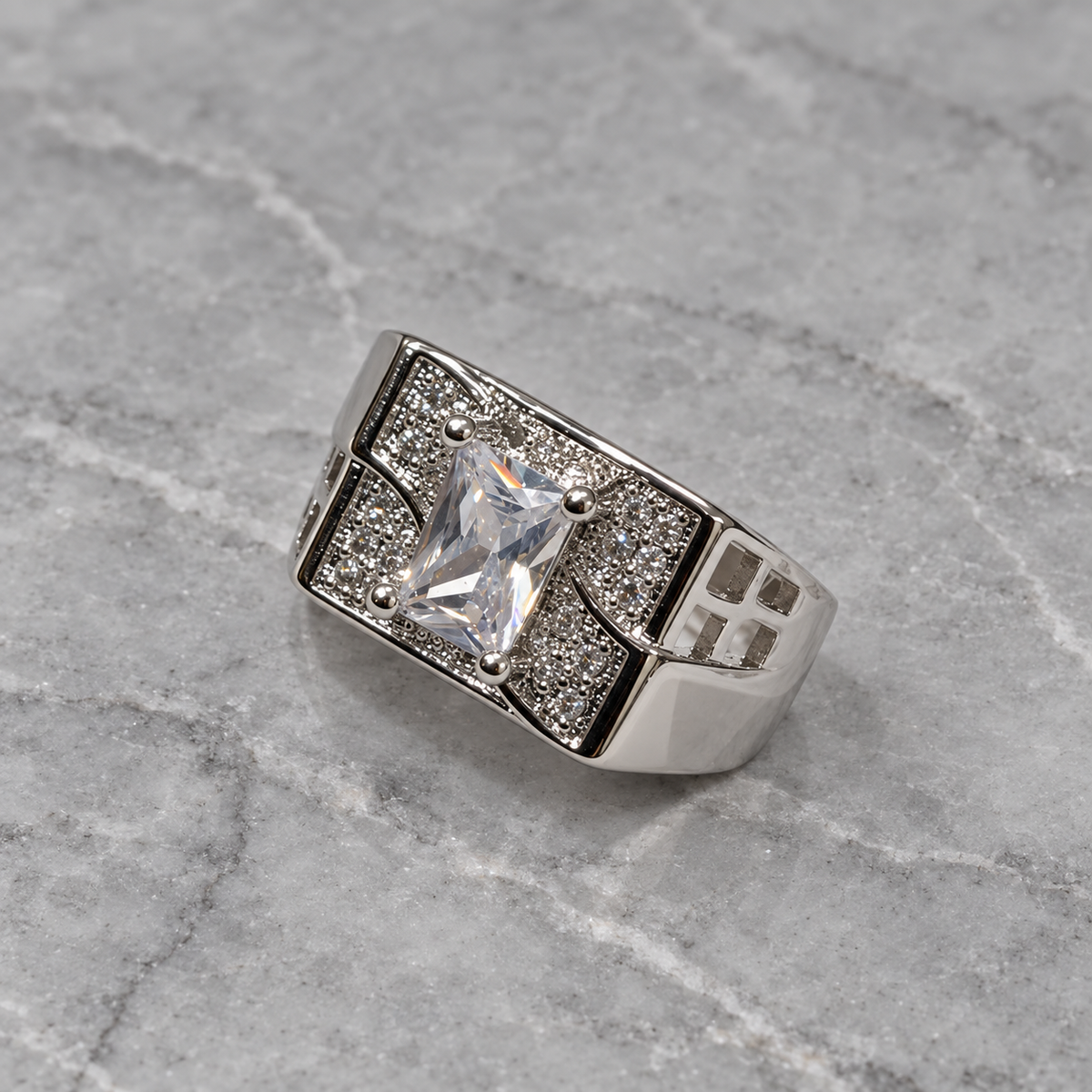 Men's Ring-09 (Silver)