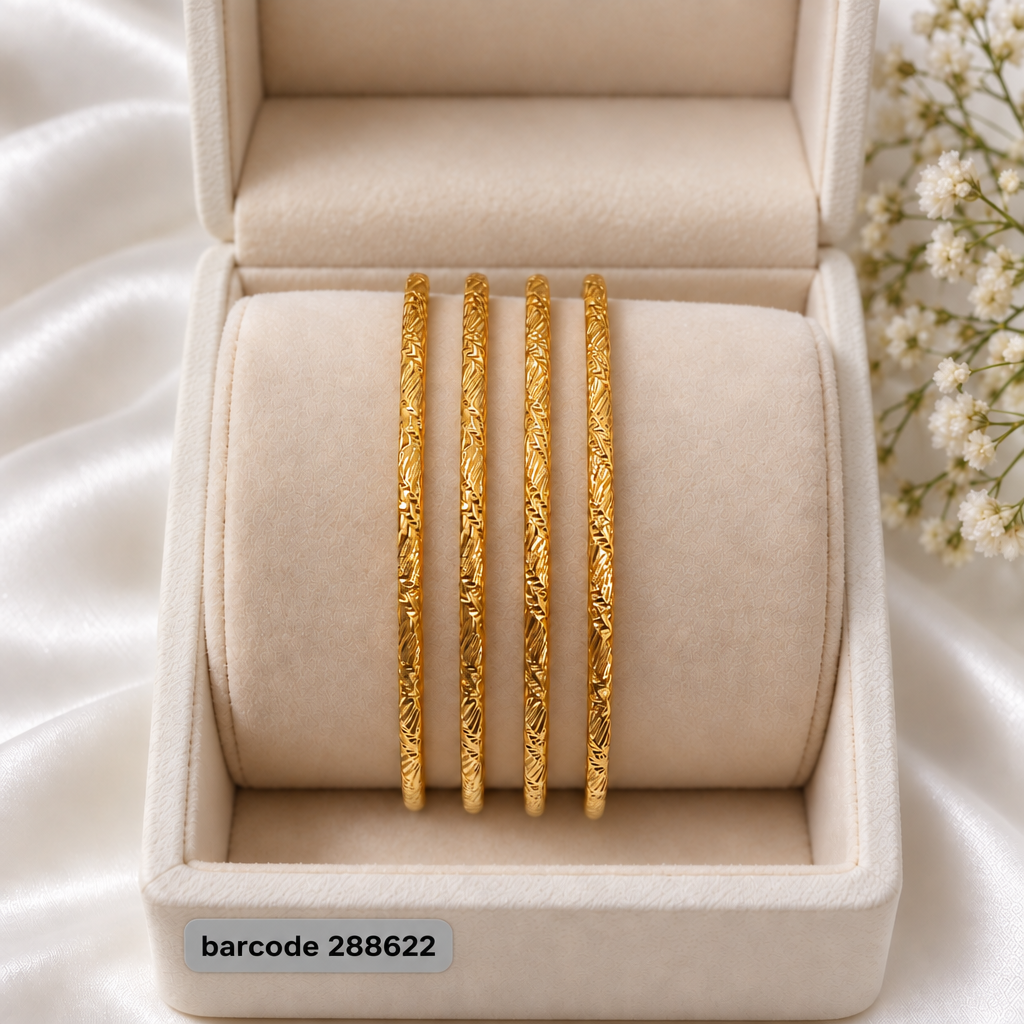 Gold Bangles-181 (Golden)