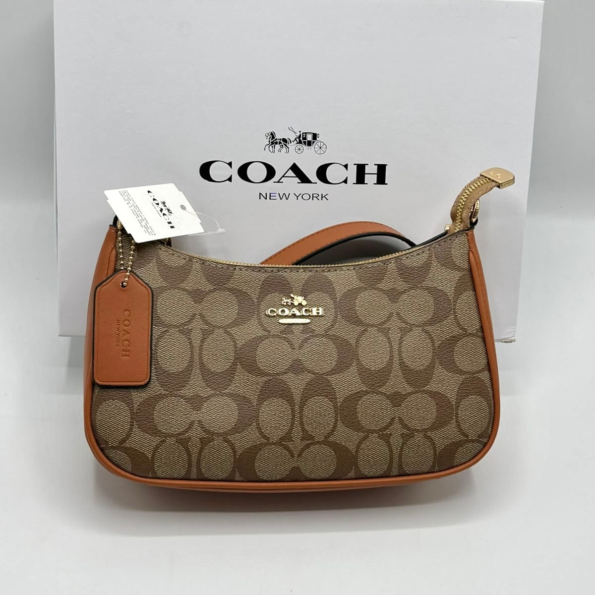 Coach Teri Shoulder Bag in Canvas (Master)-Box Packing