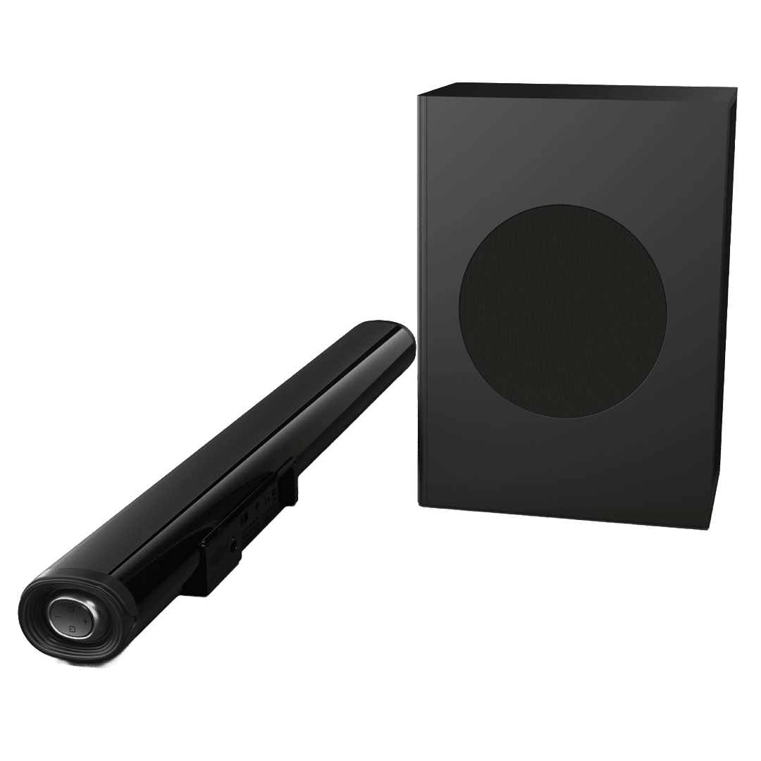 Elite 1200 Sound Bar with Wireless Woofer 2.1 Multimedia Speaker
