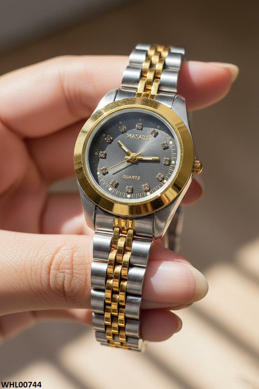 WHL00744 IWA Round Stone Dial Women's Watch - WHL