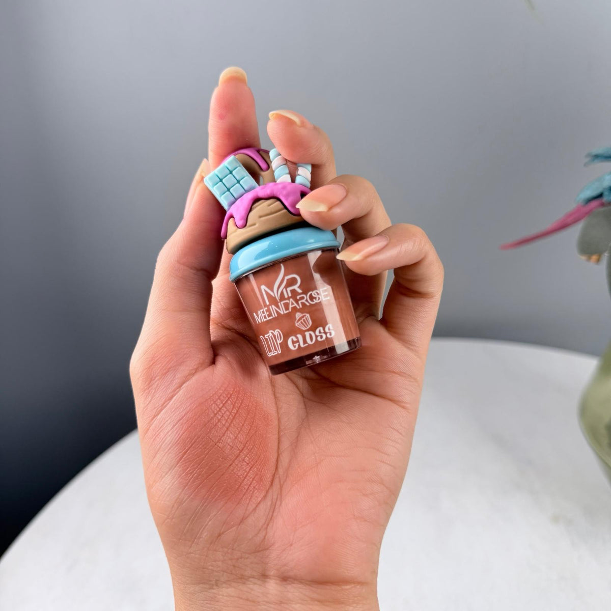 Melinda Rose Ice Cream Shaped Lipgloss
