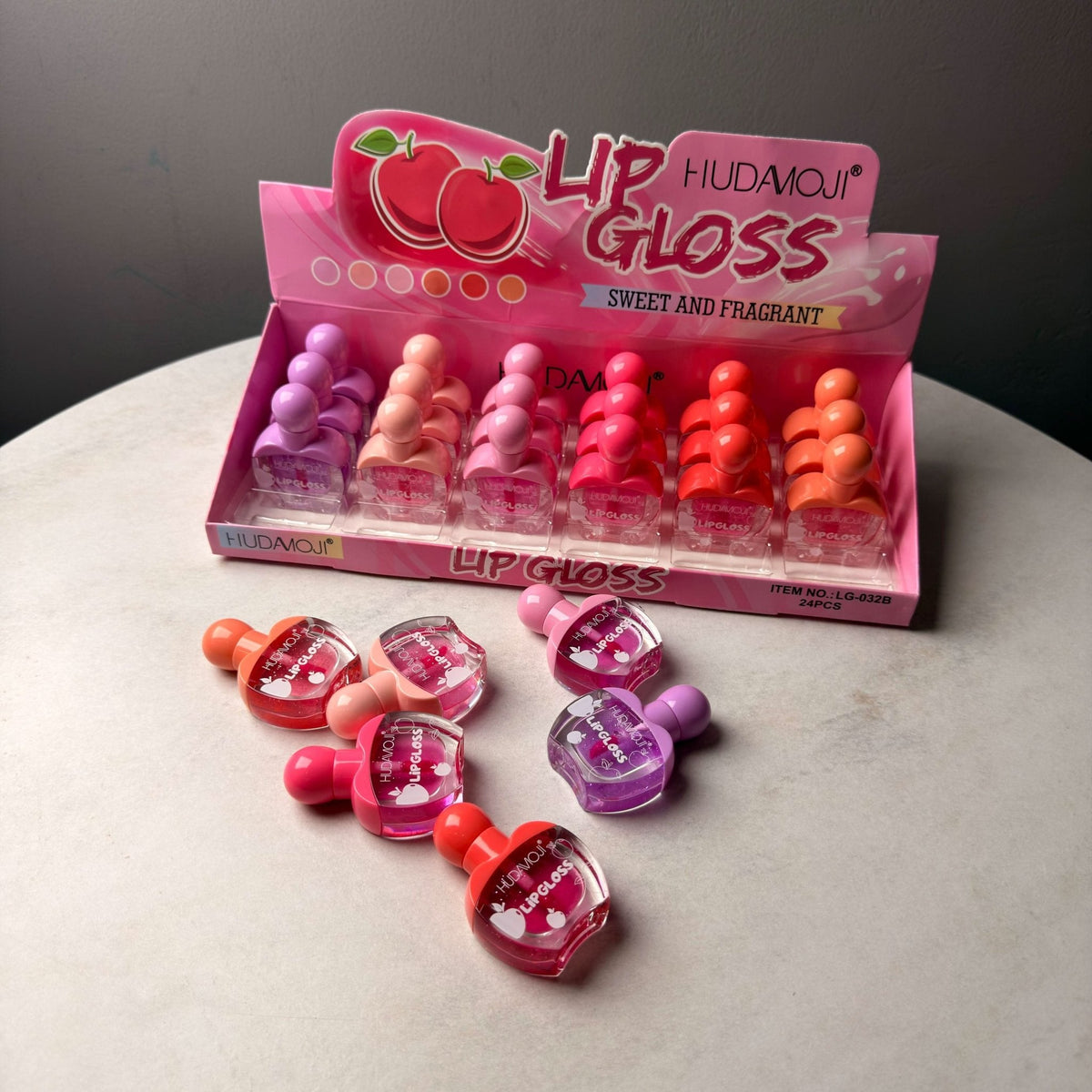 Apple lip gloss
