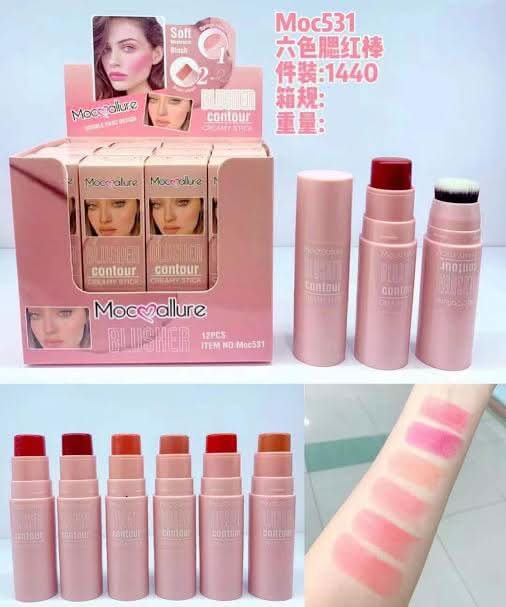 Mocallure Blush Stick – Effortless Color, On-the-Go Radiance