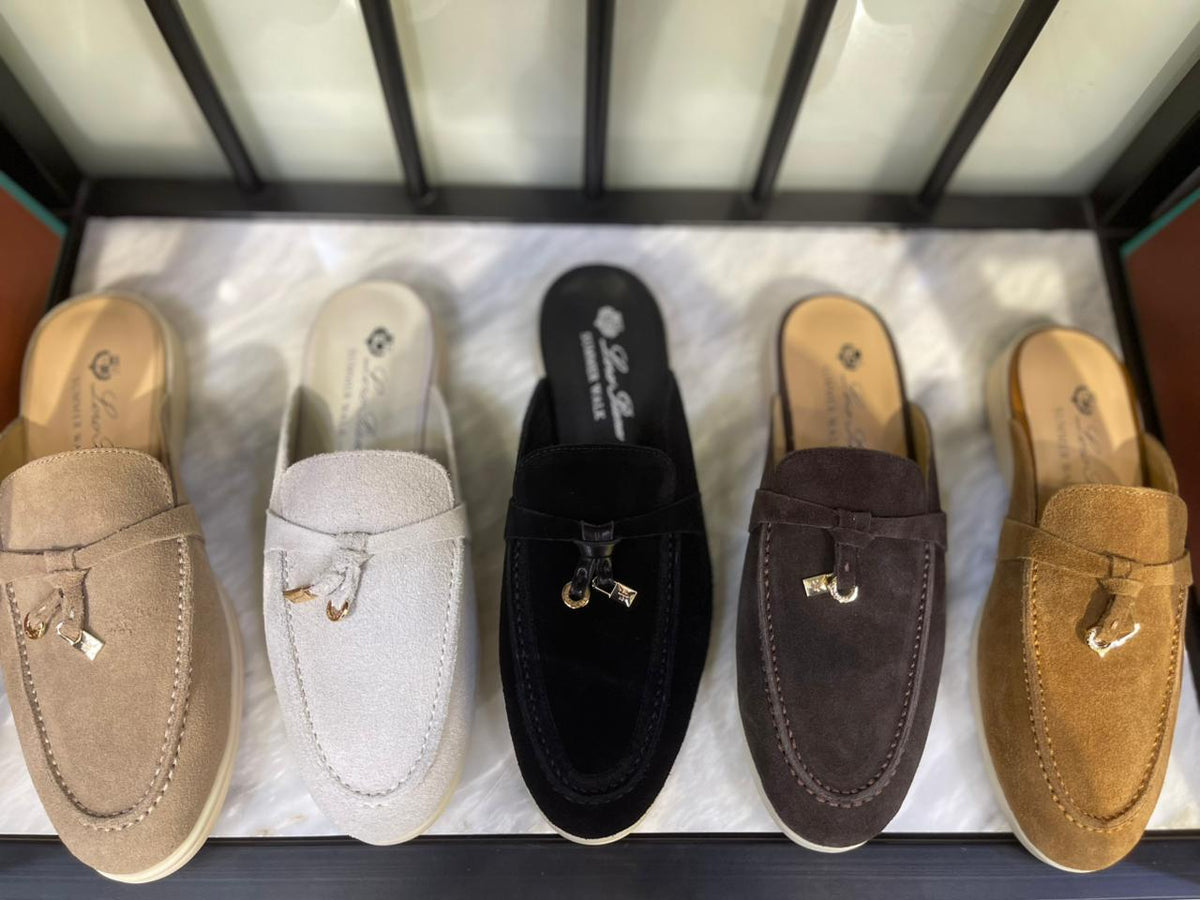 Loro Piana Charms Walk Babouche Loafer- Box Packing
