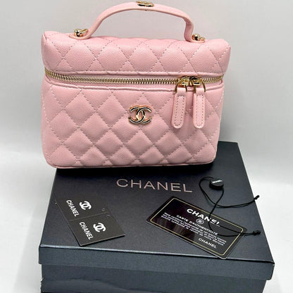 Chanel Quilted Vanity Bag-Box Packing