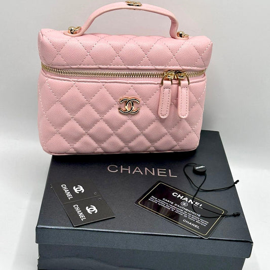 Chanel Quilted Vanity Bag-Box Packing