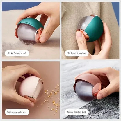 Portable Lint Remover Roller Ball And Reusable Fabric Cleaner