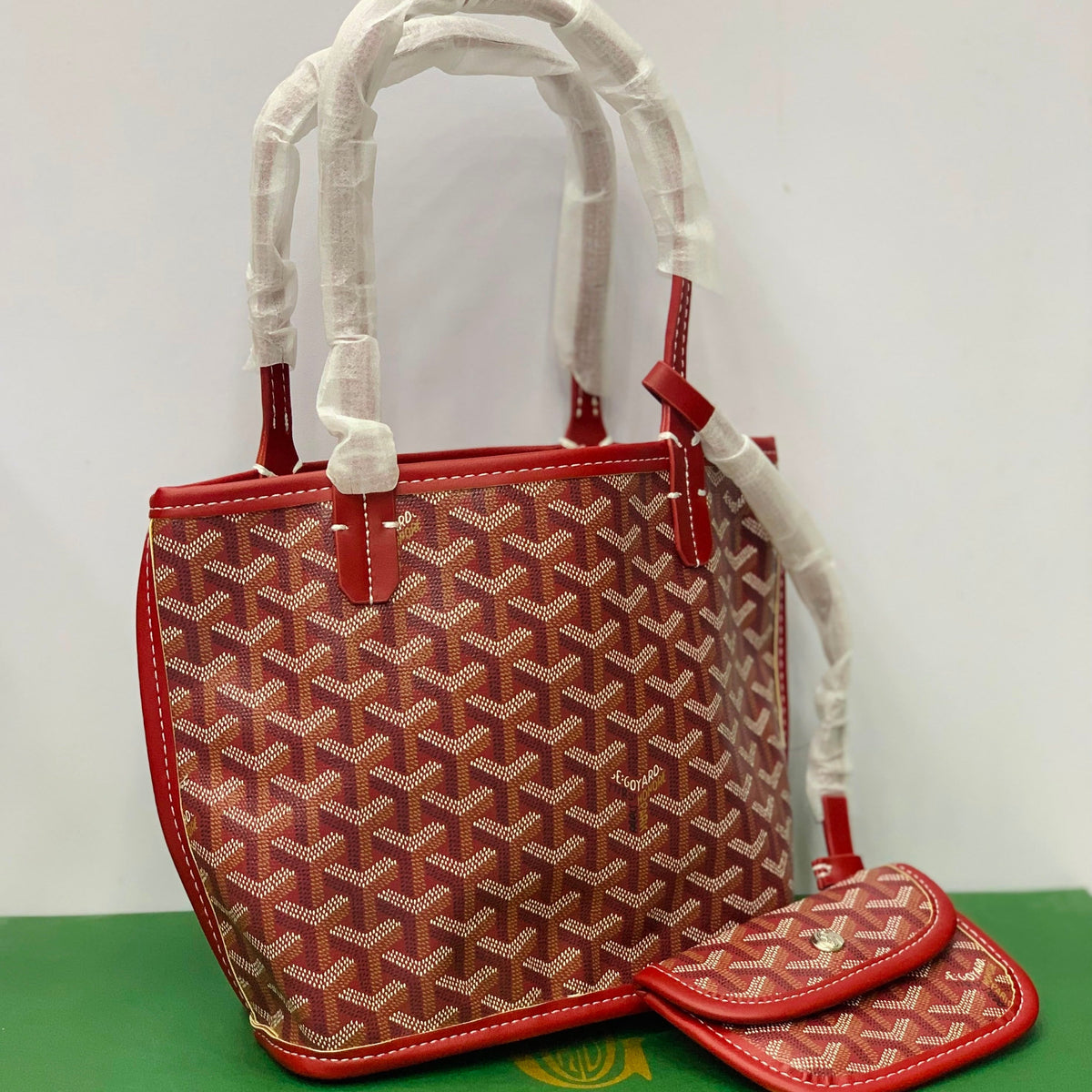 Goyard Mini Handbag Set With Wallet