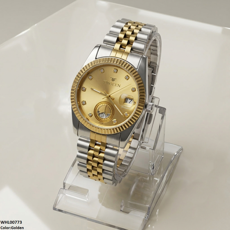 WHL00773  HWR Fashionable Round Dial Women's Watch - WHL