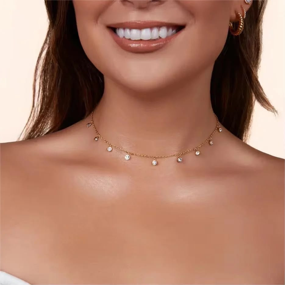 Stone Charms Necklace
