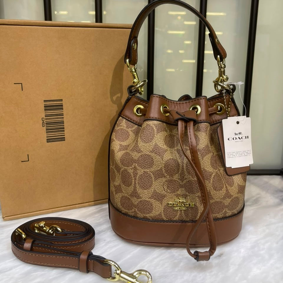 Coach Mini Bucket Bag-Box Packaging
