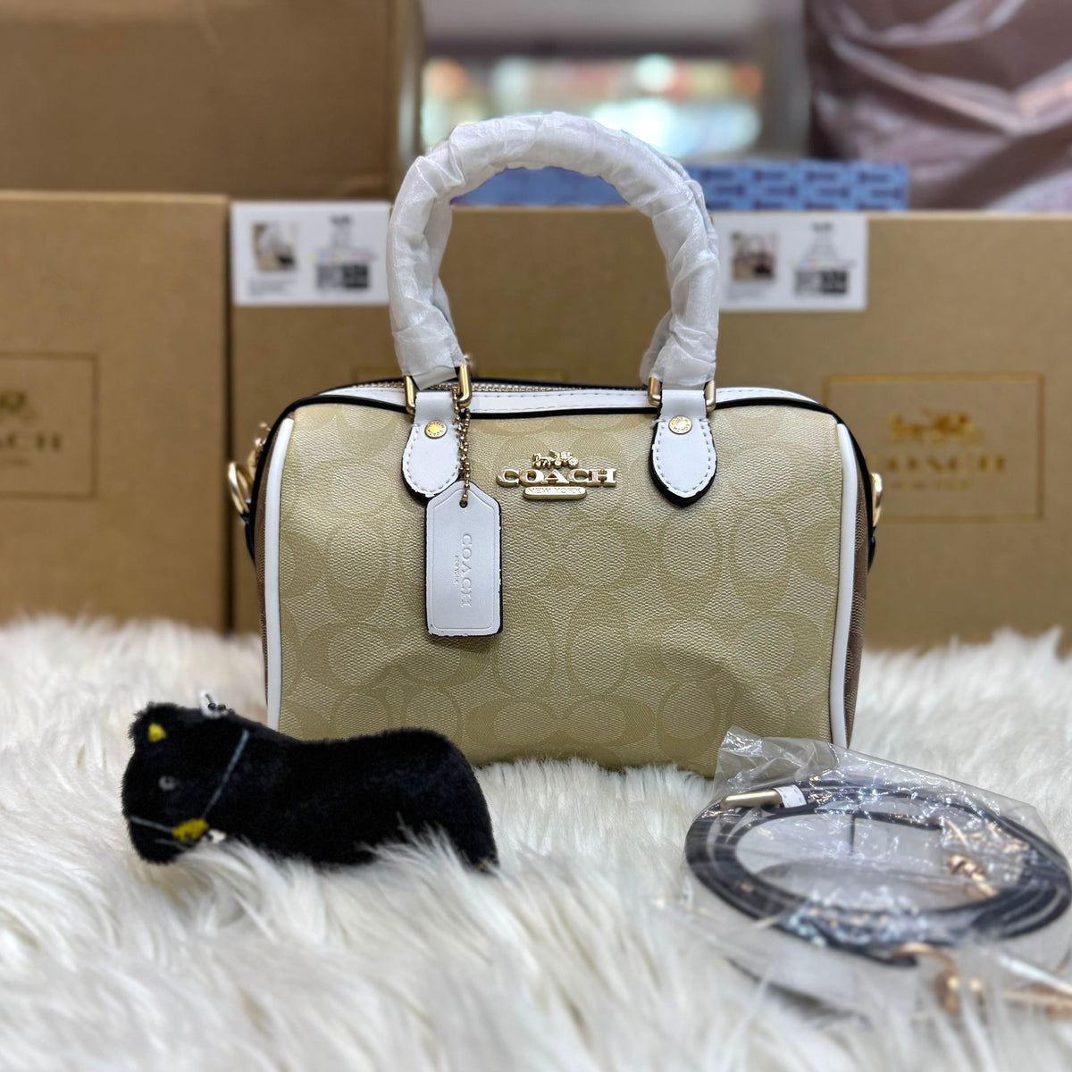 Coach Mini Rowan Crossbody Duffle Bag Master