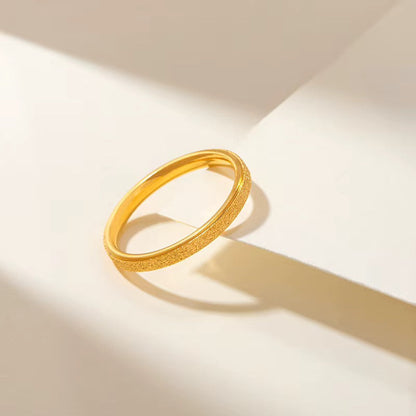 Aurelia Frosted Spin Ring