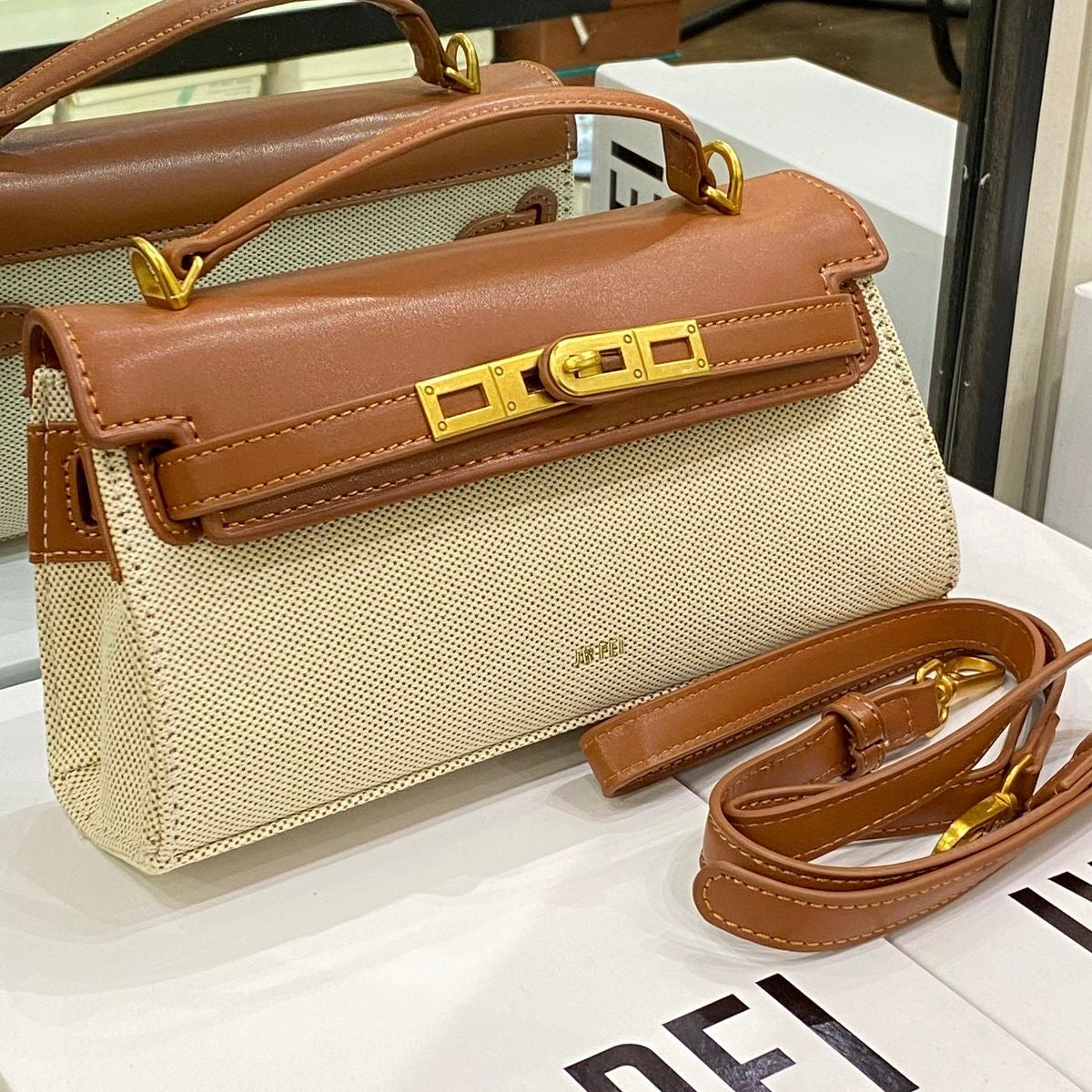 JW PEI Noor Top Handle Bag-Box Packaging