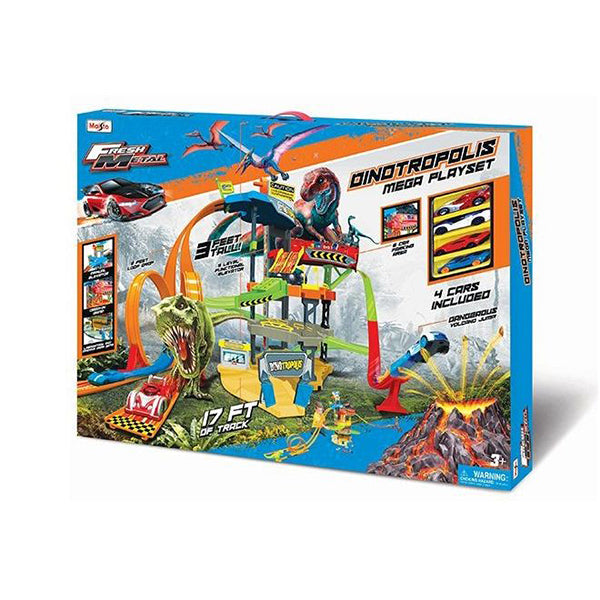 Maisto  DIE CAST Dinotropolis Mega Playset