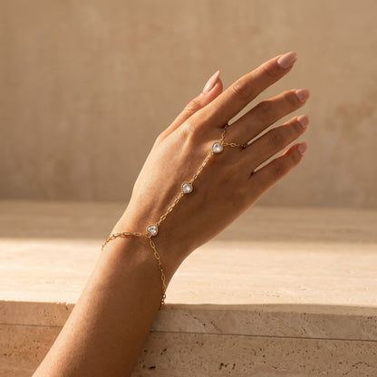 Heart Hand Chain
