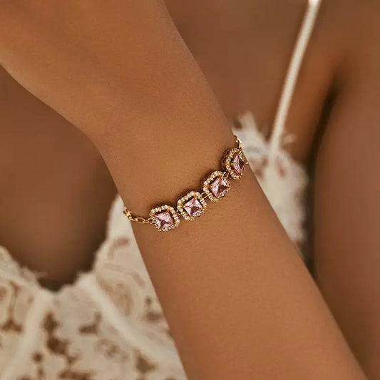 RosŽ Royale Crystal Bracelet