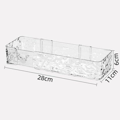 Rectangle Wall-Mounted Tinted Acrylic Shelf
