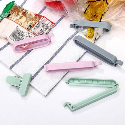 8-Pcs Food Bag Clips Set