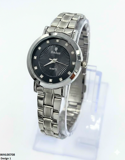 WHL00708 ZWA Round Stone Dial Women's Watch - WHL