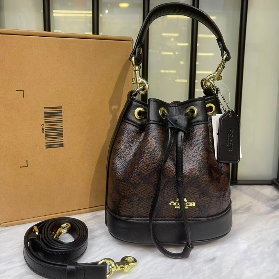 Coach Mini Bucket Bag-Box Packaging