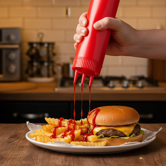 Triple Nozzle Sauce Squeeze Bottle 450ml
