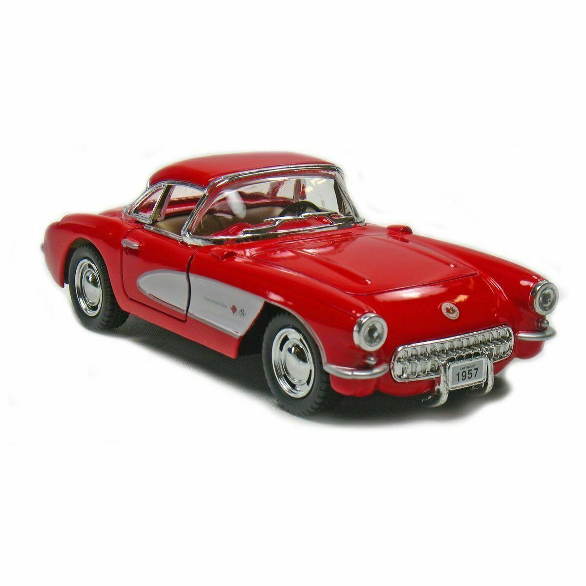 1957 Chevrolet Corvette Hard Top Kinsmart Diecast Model Toy Car