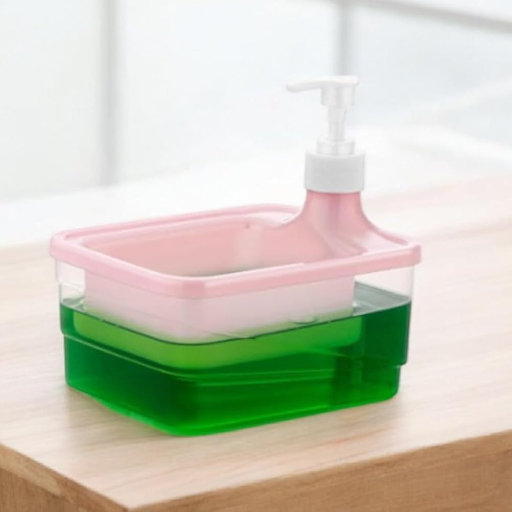 2 in 1 Liquid Soap & Sponge Dispenser