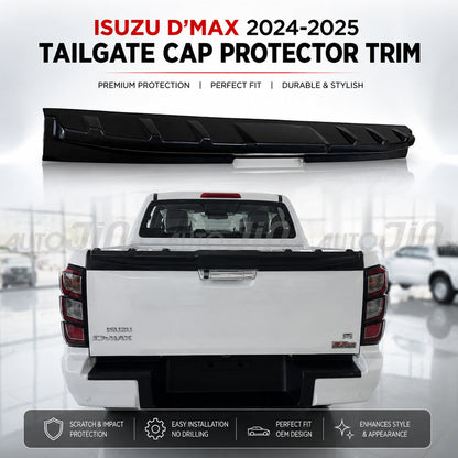 Isuzu D-Max 2024-2026 Tailgate Cap Protector Trim
