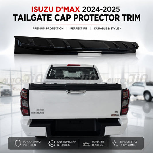 Isuzu D-Max 2024-2026 Tailgate Cap Protector Trim