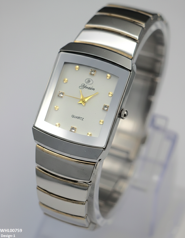 WHL00759 IWA Square Stone Dial Women's Watch - WHL