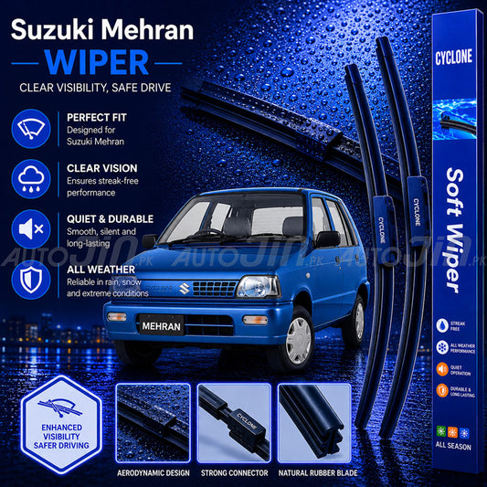 Suzuki Mehran 2000-2019 Wiper Balde Soft Windshield