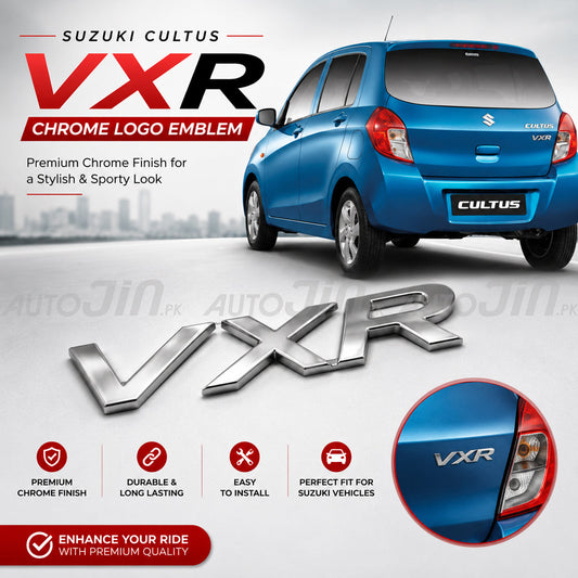 3D VXR Trunk Back Logo Emblem For Suzuki