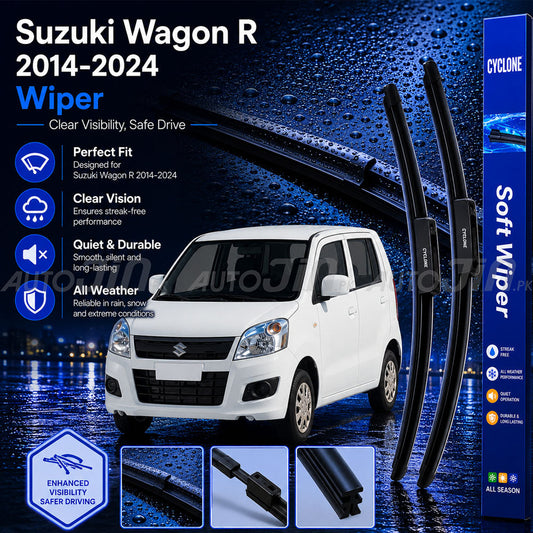 Cyclone Suzuki Wagon R 2014-2025 Wiper Balde Soft Windshield