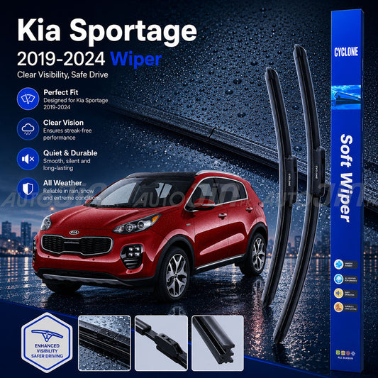 Cyclone Kia Sporatge 2019-2024 Wiper Balde Soft Windshield