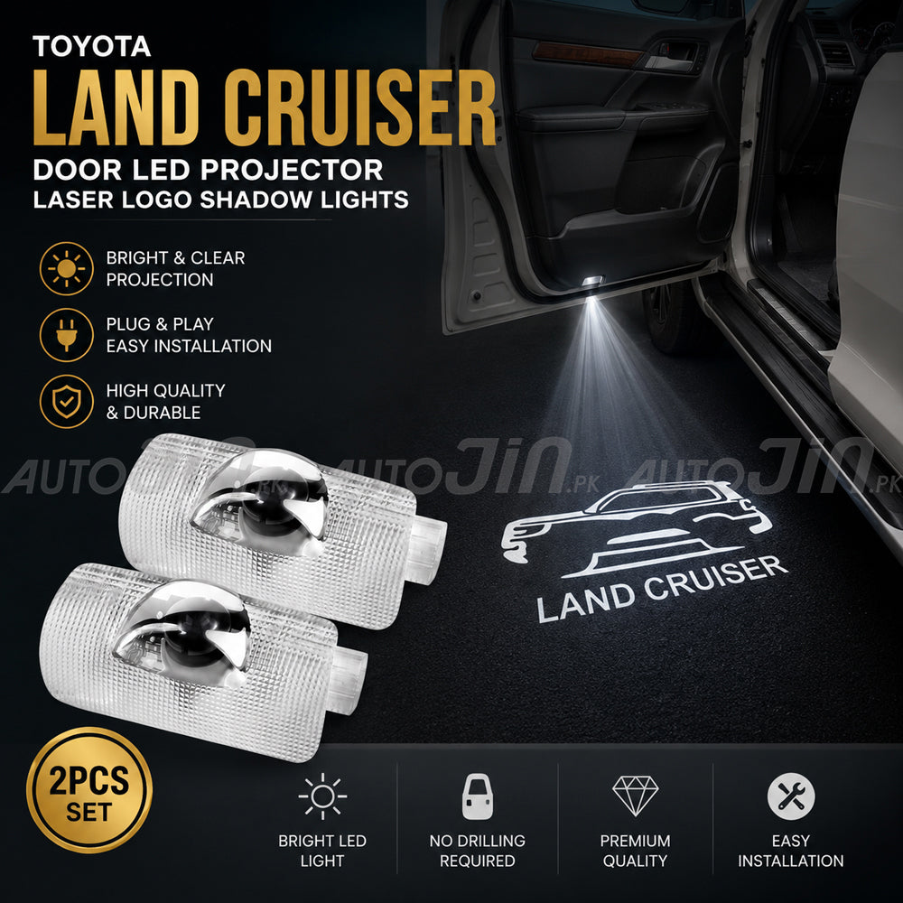 Toyota Land Cruiser 2pcs Car Door LED Projector Laser Logo Shadow Lights