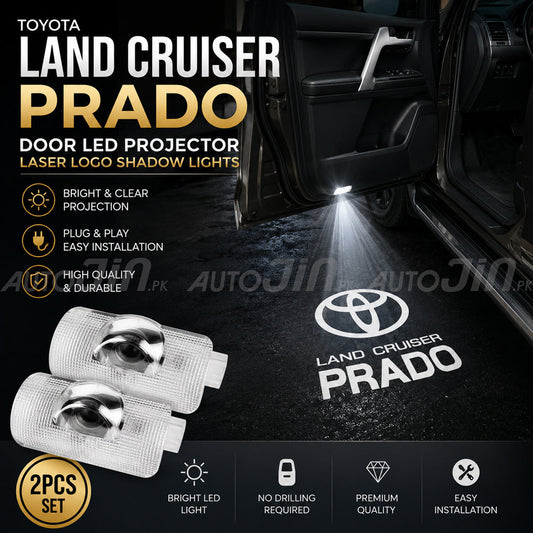 Toyota Land Cruiser Prado 2pcs Car Door LED Projector Laser Logo Shadow Lights