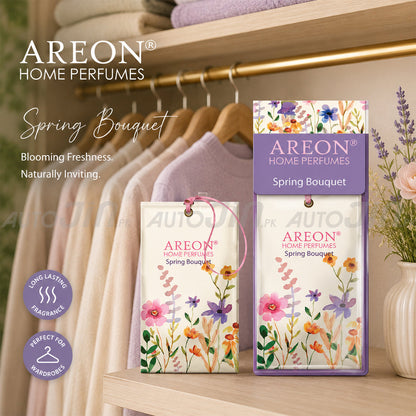 Areon Sachet Wardrobe Hanging Perfume - Spring Bouquet