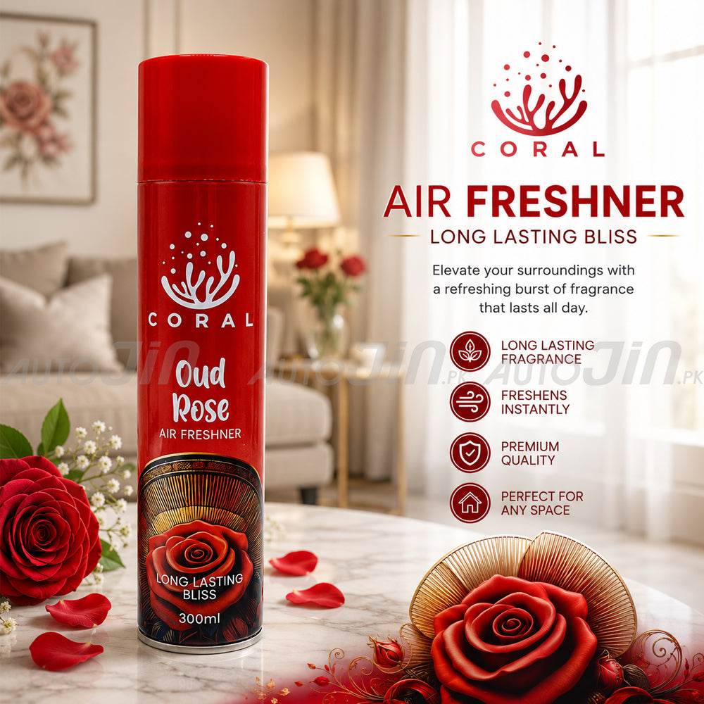 Coral Air Freshener Oud Rose - 300ML - Car, Room & Office