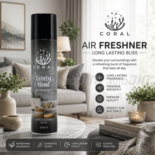 Coral Air Freshener Lovely Home - 300ML - Car, Room & Office