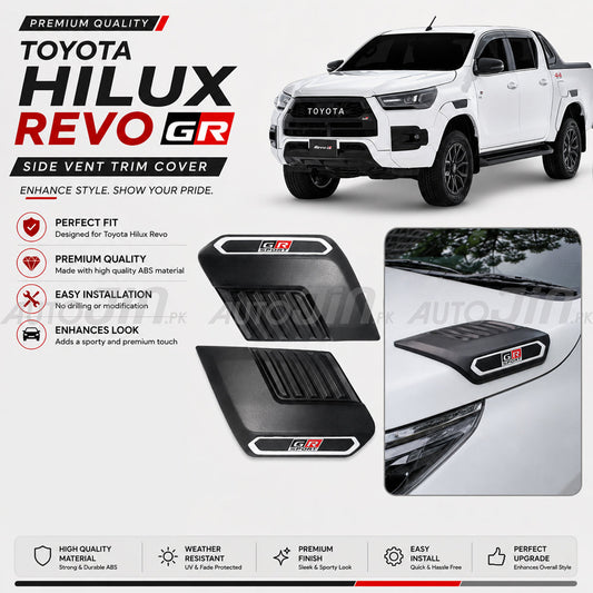 Toyota Hilux Revo GR Bonnet Side Vent High Quality Cover