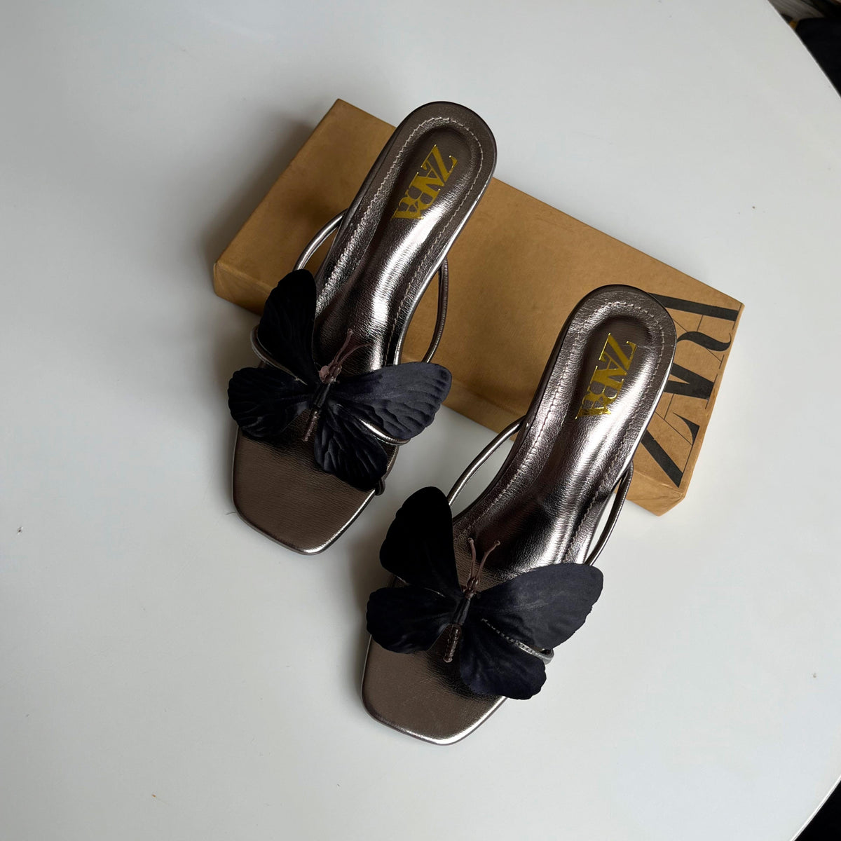 ZARA Butterfly Heels- Box Packing