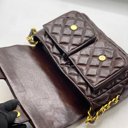 CHANEL DOUBLE POCKET TOP HANDLE- Box Packaging