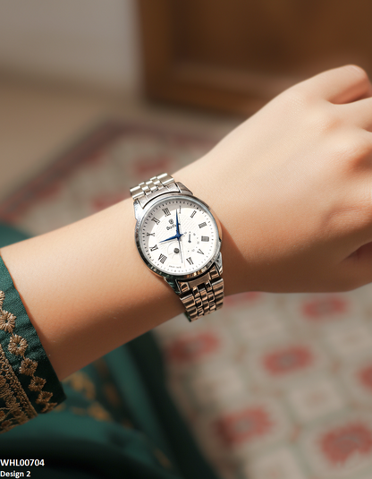 WHL00704 ZWA Round Dial Women's Watch - WHL