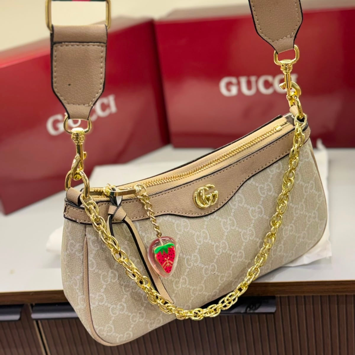 Gucci Ophidia Small Shoulder Bag-Box Packaging