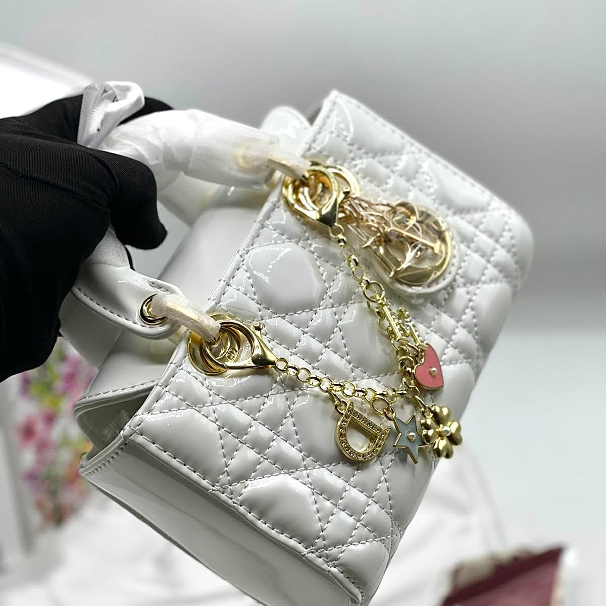 DIOR LADY D-joy Bag Small-Box Packaging
