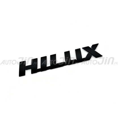 3D Hilux Badge Emblem Logo Black